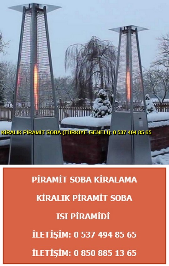 Piramit Soba Kiralama ve Isıtıcı Kiralama Görselleri